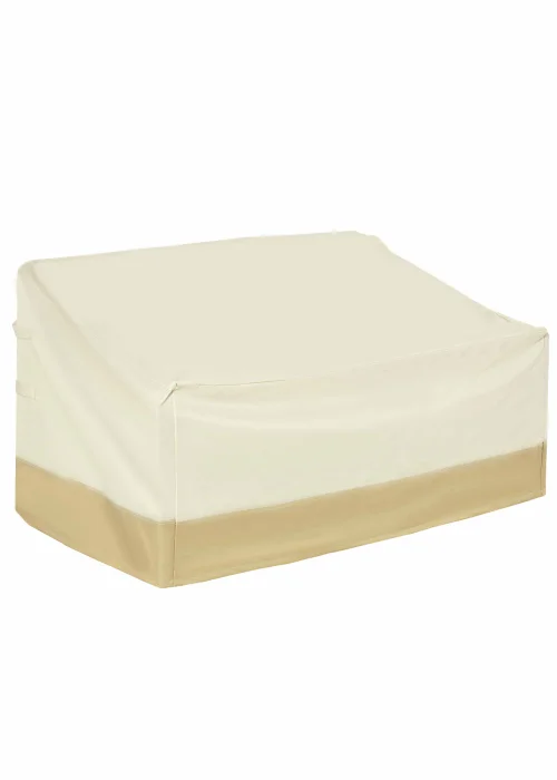 Outsunny 600D Oxford Cloth Furniture Cover 3 Seat Rattan Chair Protector Waterproof L152 x W87 x H58-79cm - No Size Image 2