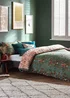 furn. Luna Wood Floral Duvet Cover - Single Image 2
