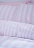Sassy B Bedding Stripe Tease Reversible Duvet Cover Set Pink - Single Image 3
