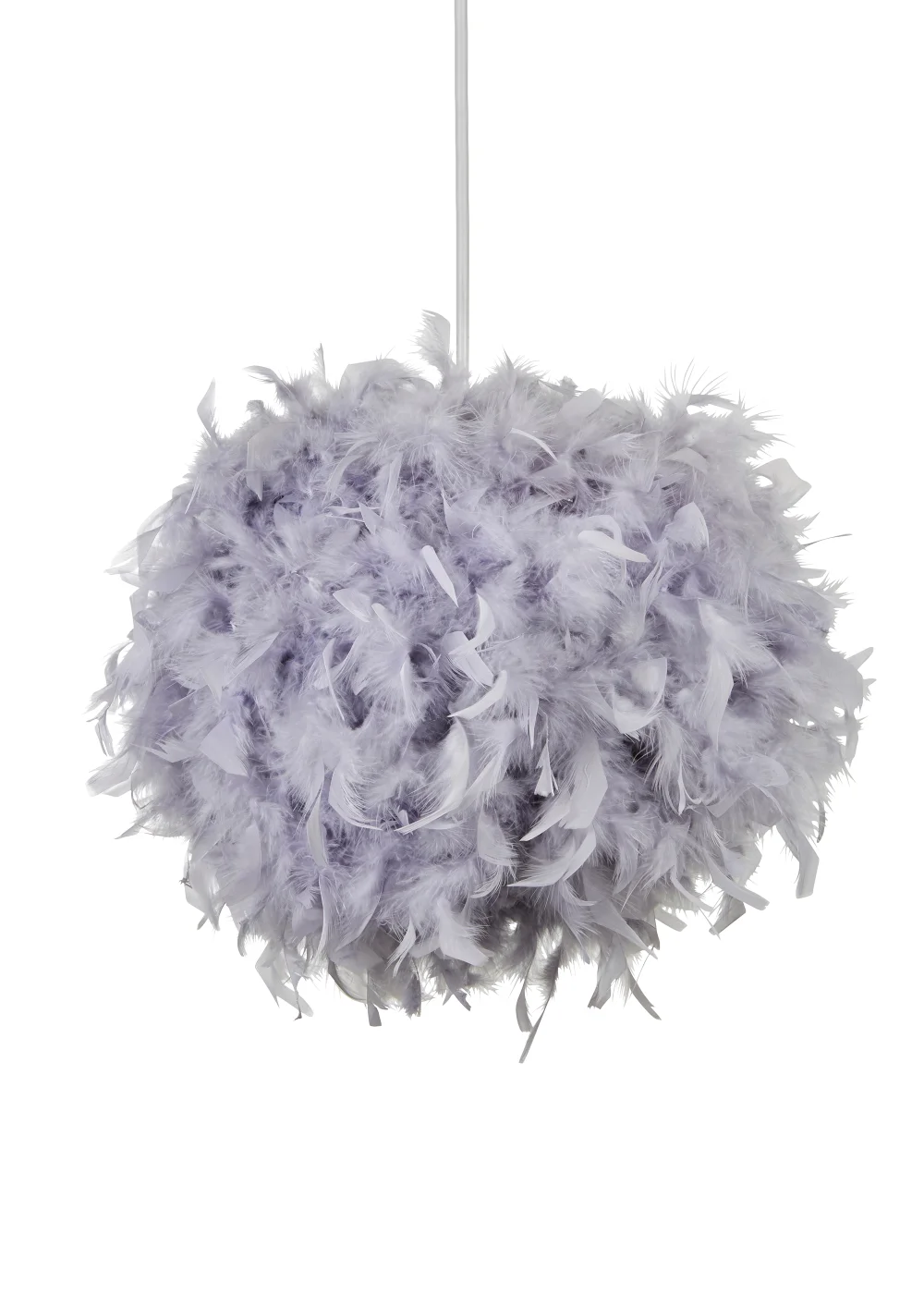 Glow Feather Shade Grey (30cm x 40cm) - One Size Image 2
