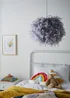 Glow Feather Shade Grey (30cm x 40cm) - One Size Image 1