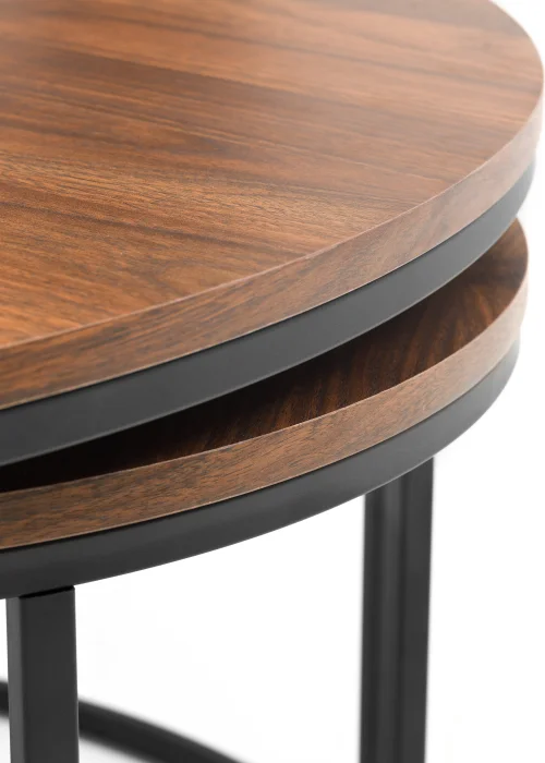 Julian Bowen Bellini Round Nesting Coffee Table (50 x 80 x 80 cm) - One Size Image 4