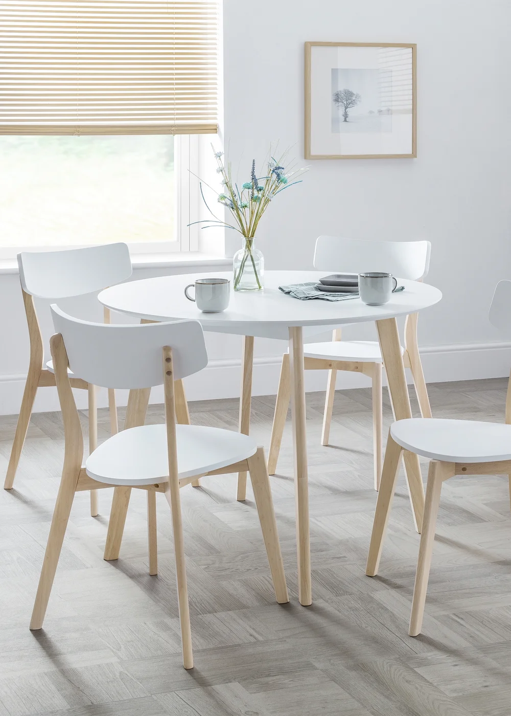 Julian Bowen Casa Round Dining Table (75 x 100 x 100 cm) - No Size Image 1