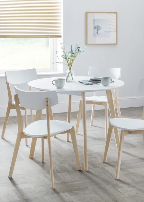 Julian Bowen Casa Round Dining Table (75 x 100 x 100 cm) - No Size Image 1