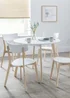 Julian Bowen Casa Round Dining Table (75 x 100 x 100 cm) - No Size Image 1
