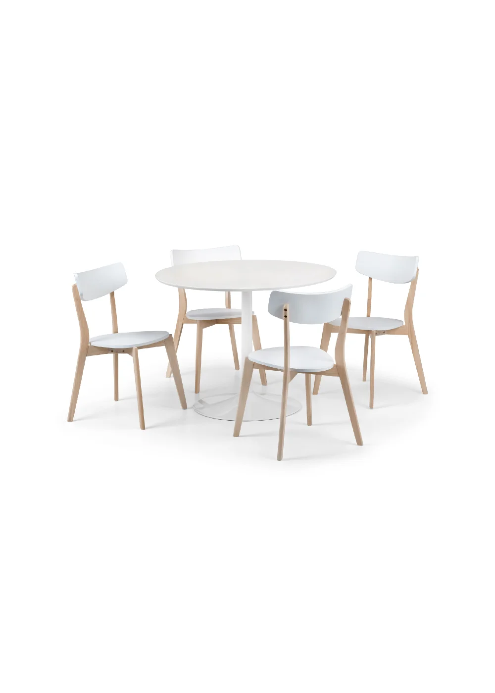 Julian Bowen Set Of 4 Casa Dining Chairs (80 x 50 x 50 cm) - No Size Image 4