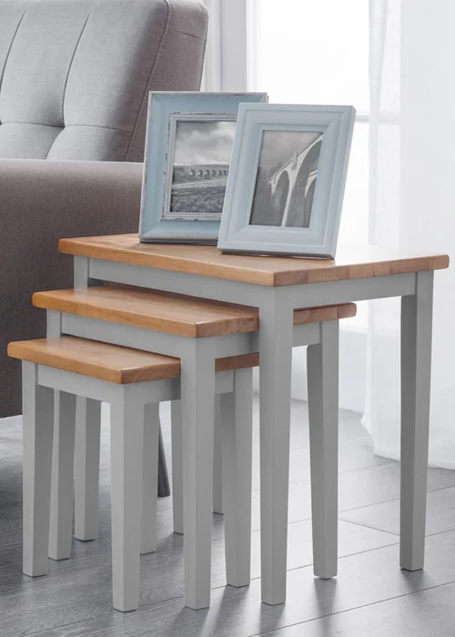 Julian Bowen Cleo Nest Of Tables 46 x 48 x 33 cm) - One Size Image 1