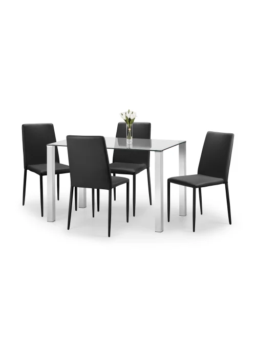 Julian Bowen Set Of 4 Jazz Chairs (91 x 43 x 56 cm) - No Size Image 5