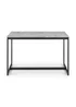 Julian Bowen Staten Concrete Dining Table (75 x 120 x 80 cm) - One Size Image 2