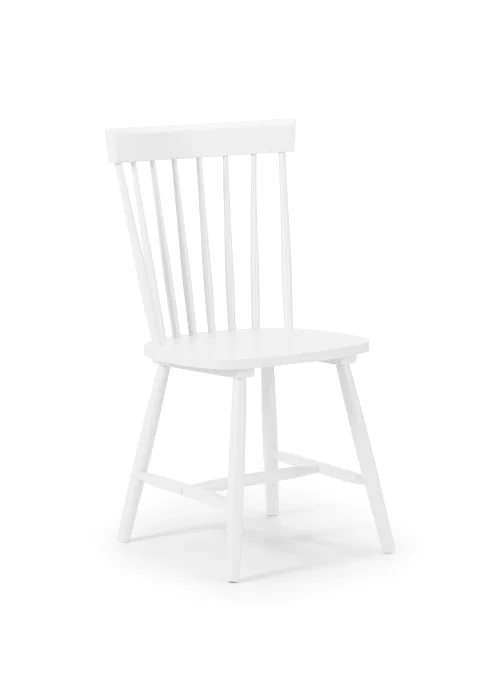 Julian Bowen Set Of 4 Torino Chairs White (90 x 52 x 49 cm) - No Size Image 2