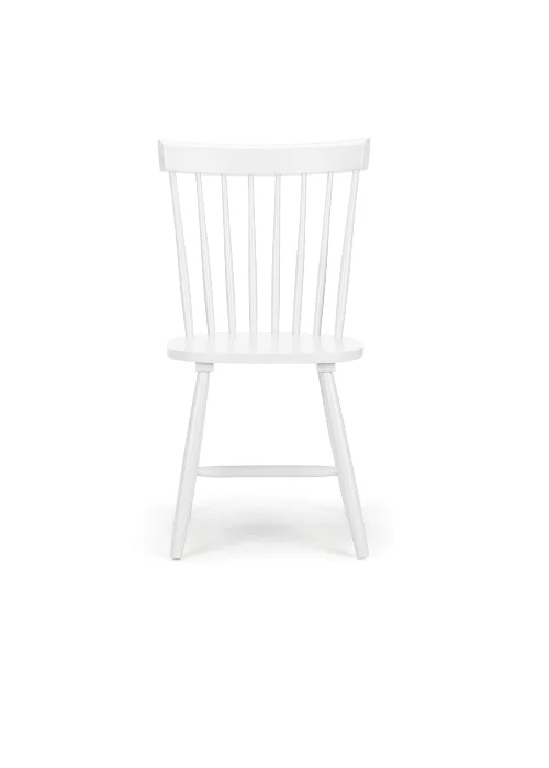 Julian Bowen Set Of 4 Torino Chairs White (90 x 52 x 49 cm) - No Size Image 3