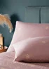 furn. Bee Deco Geometric Duvet Cover Set Blush - Single Image 2