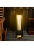 Outsunny Garden Solar Powered Lights Woven Wicker Lantern - No Size Image 1