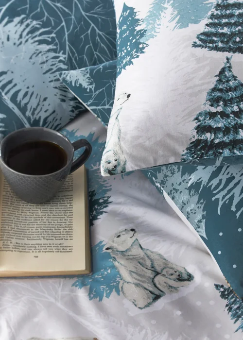 furn. Arcticus Artic Animal Duvet Cover Set - Single Image 4