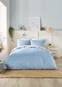 Fusion Beach Huts Blue Duvet Cover Set - Single Image 4