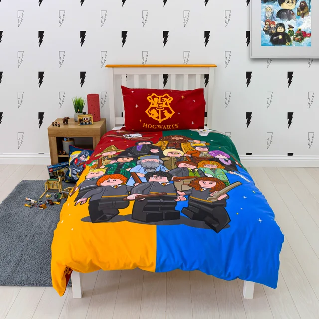 Lego Harry Potter Wizard Duvet Cover