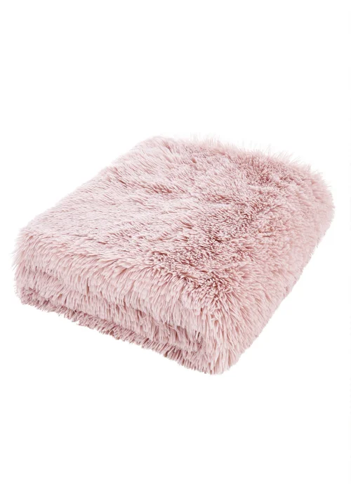 Catherine Lansfield Cuddly Deep Pile Blanket Throw - One Size Image 5