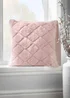 Catherine Lansfield Cosy Diamond Cushion (43x43cm) - 43W X 43D Image 2