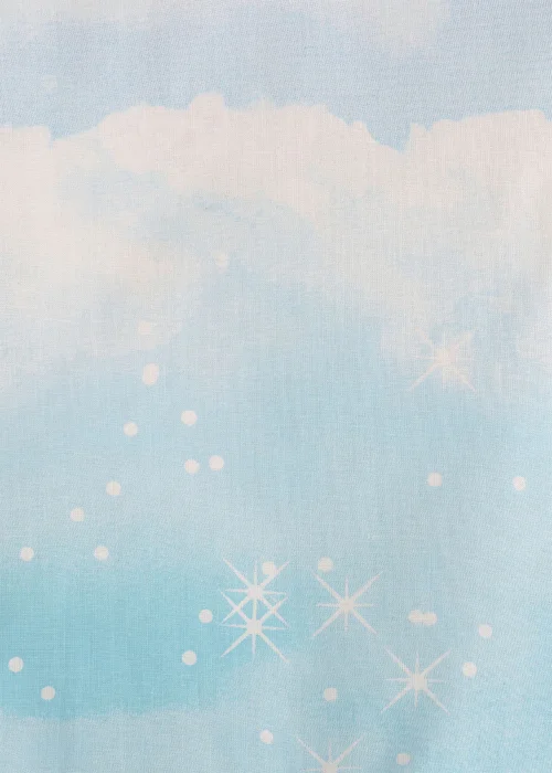 Catherine Lansfield Ombre Rainbow Clouds Reversible Duvet Cover Set Pastel - Single Image 4