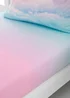 Catherine Lansfield Ombre Rainbow Clouds Fitted Bed Sheet - Fitted Single Image 1