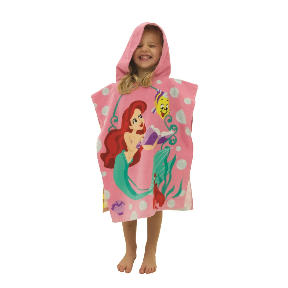 Disney Princess Royal Hooded Beach Towel Poncho - One Size Image 2