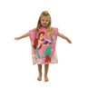 Disney Princess Royal Hooded Beach Towel Poncho - One Size Image 1
