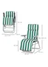 Outsunny Set of 2 Garden Patio Foldable Sun Recliners Loungers - No Size Image 3