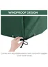 Outsunny 245x165x55cm UV Rain Protective Cover For Garden Patio Wicker Rattan - 245x165x55cm Image 5
