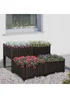 Outsunny Set of 4 26L Garden Raised Bed - No Size Image 1