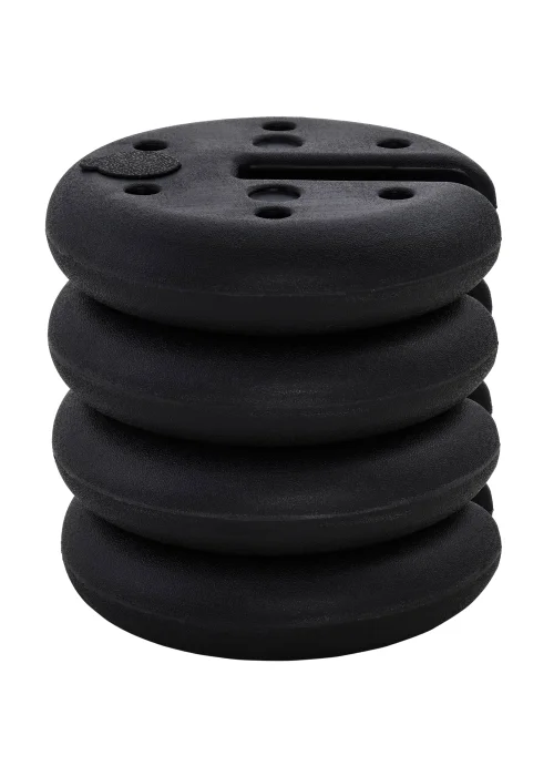 Outsunny 4 PCs Sand Fillable Weights Set for Gazebo Tent - No Size Image 2
