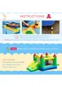 HOMCOM Inflatable Bouncy Castle Slide (160cm x 300cm x 180cm) - No Size Image 4