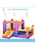 Outsunny Inflatable Bouncy Castle (170cm x 280cm x 250cm) - One Size Image 4
