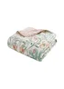 Catherine Lansfield Clarence Floral Quilted Bedspread (220x230cm) - One Size Image 3