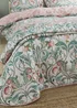 Catherine Lansfield Clarence Floral Quilted Bedspread (220x230cm) - One Size Image 1