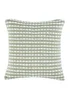 Catherine Lansfield Stab Stitch 43x43cm Cushion Sage Green - 43W X 43D Image 1