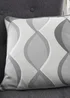 Fusion Lennox Grey Filled Cushion (43cm x 43cm) - One Size Image 1