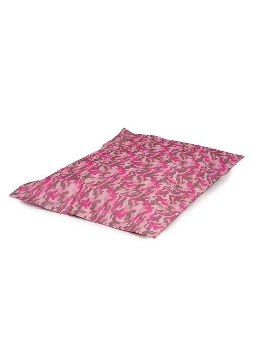 Kaikoo Pink Camo Print XL Floor Cushion (100x140cm) - One Size Image 4