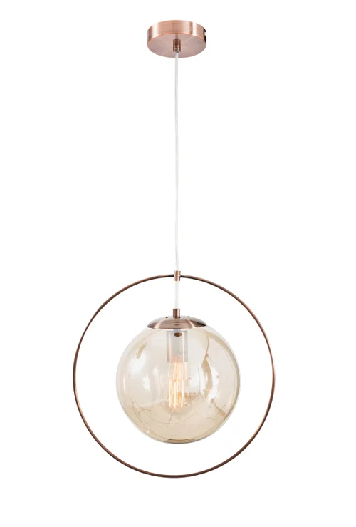 Inlight Mars Metal Ball Pendant Ceiling Light - One Size Image 1