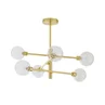 Inlight Nova Semi Flush Ceiling Light Brass (56cm x 60cm x 60cm) - One Size Image 2