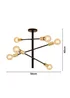 Inlight Tribecca Semi Flush 6LT Ceiling Light (64cm x 56cm x 40cm) - One Size Image 6