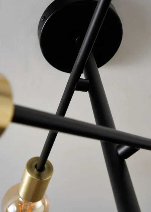 Inlight Tribecca Semi Flush 6LT Ceiling Light (64cm x 56cm x 40cm) - One Size Image 3