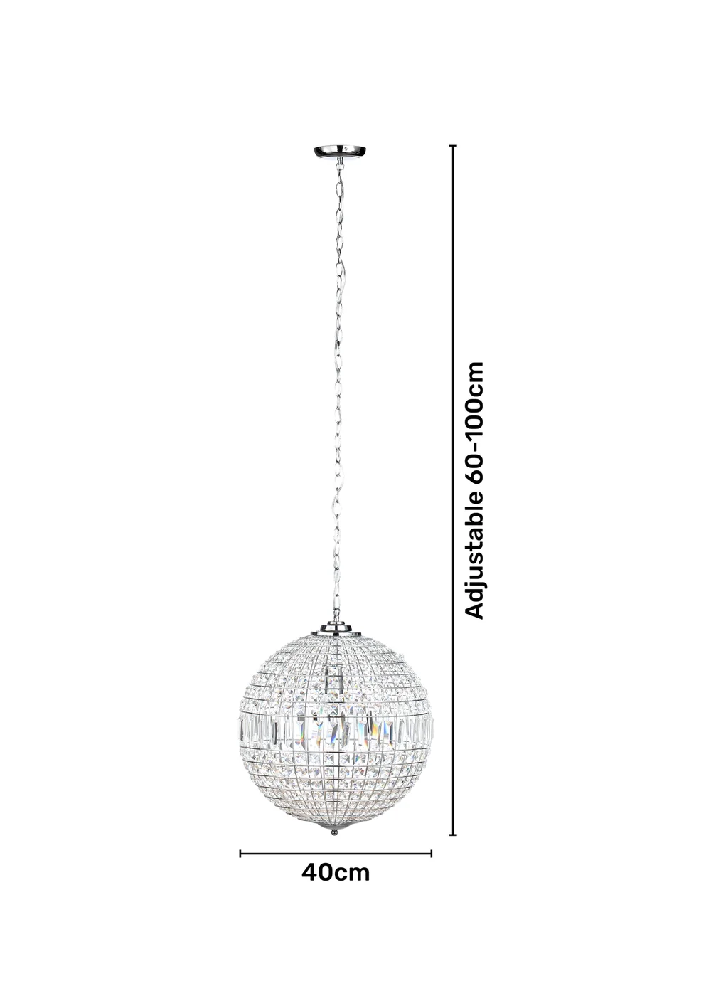 Inlight Melia Pendant Light (100cm x 40cm x 40cm) - One Size Image 5