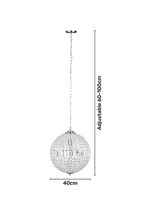 Inlight Melia Pendant Light (100cm x 40cm x 40cm) - One Size Image 5