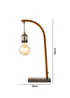 Inlight Hanging Bulb Table Lamp (45cm x 16cm x 12cm) - One Size Image 5