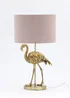 Inlight Gold Flamingo Table Lamp (56cm x 30cm x 30cm) - One Size Image 4