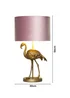 Inlight Gold Flamingo Table Lamp (56cm x 30cm x 30cm) - One Size Image 6