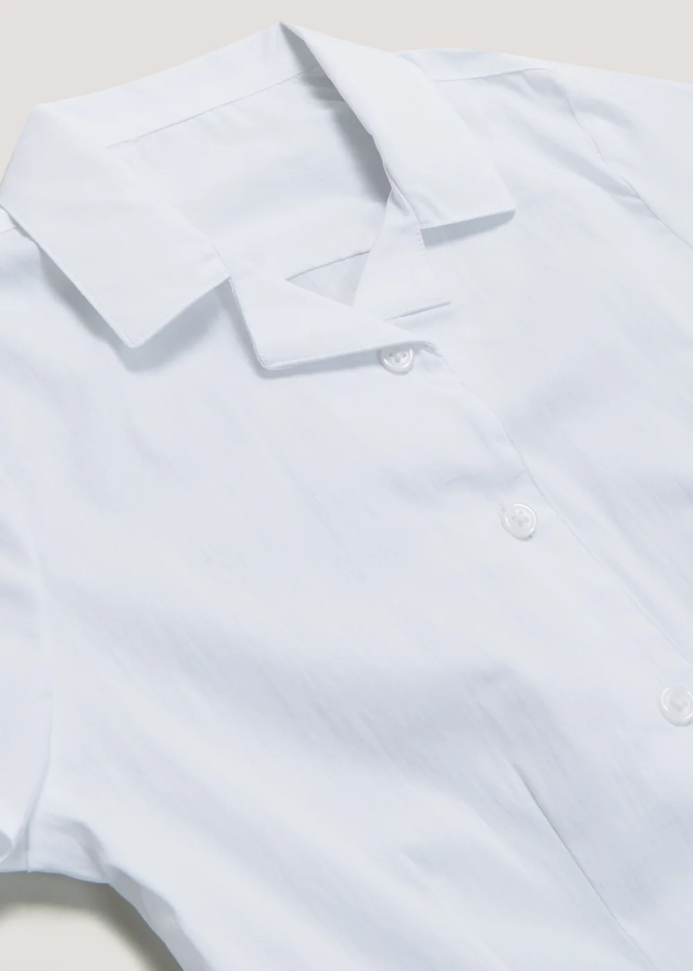 Girls 2 Pack White School Blouses (8-16yrs) - Age 8 Years Image 2