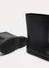Kids Black PVC Wellies (Younger 10-Older 6) - Size 10 Infants Image 2