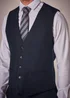 Taylor & Wright Panama Navy Suit Waistcoat - Small Image 1