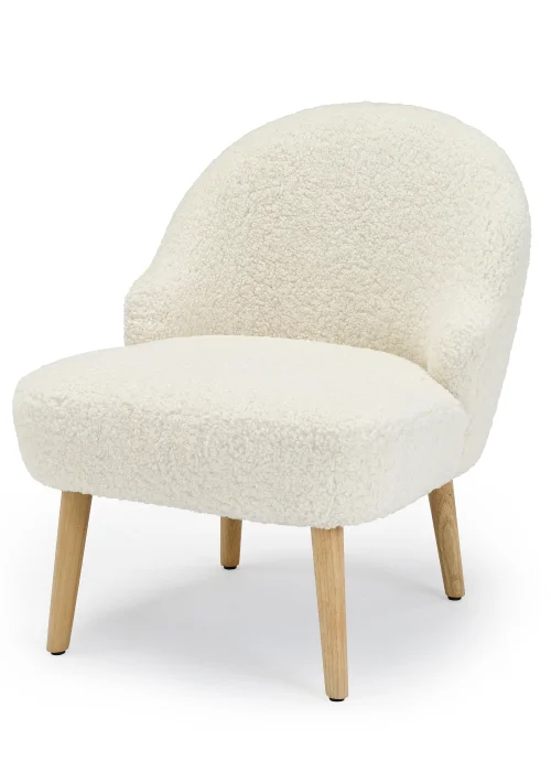 LPD Furniture Ted Chair White (680x630x570mm) - No Size Image 2